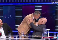 Horacio Pagani y Diego Díaz se besaron en vivo en medio de debate por la presión de River y Boca en Superliga [VIDEO]
