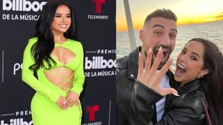 Becky G y Sebastian Lletget anunciaron su compromiso con tierna publicación en Instagram  