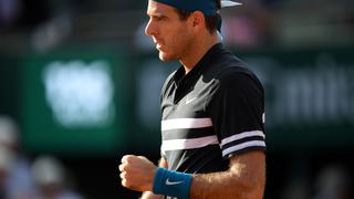 Del Potro derrotó a Ramos y avanzó a octavos de final de Roland Garros 2018