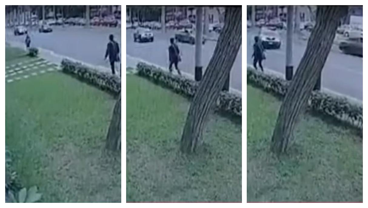 Los videos de las cámaras de seguridad de edificios ubicados en la zona del accidente ayudaron a determinar si un tercero intervino en el atropello.