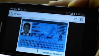 Reniec: DNI Móvil permitirá identificarse desde un smartphone