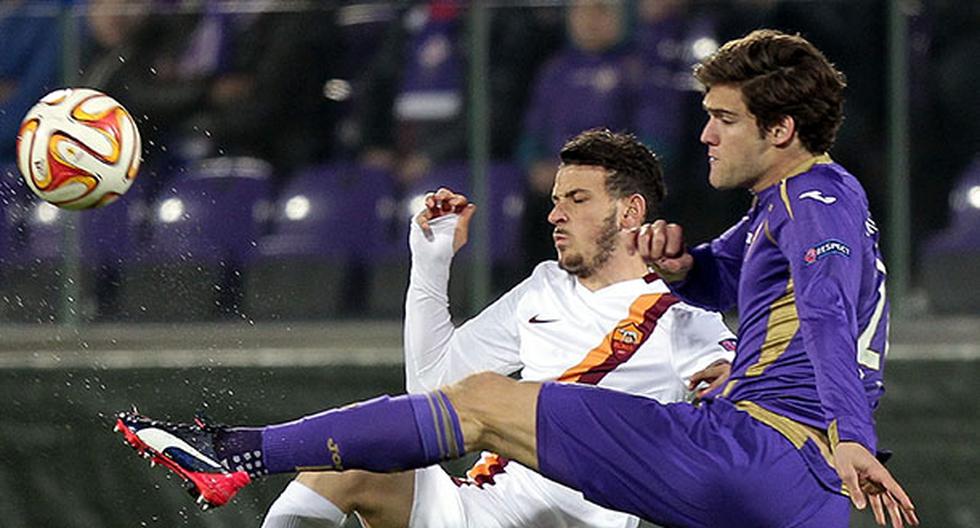 Fiorentina y Roma igualan por la Europa League. (Foto: Getty Images)