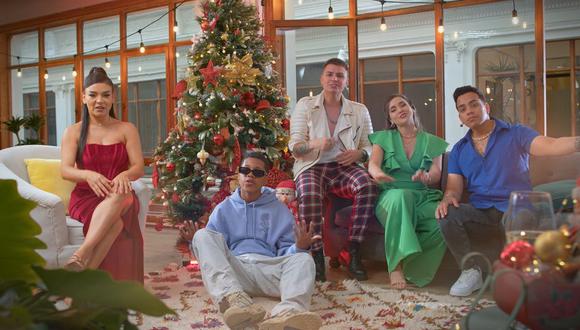 Farik Grippa, Cielo Torres, You Salsa y Neiram le rinden homenaje a la Navidad.  (Foto: Chim Pum Music)