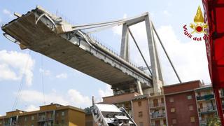 Italia: Prohíben entrar en la "zona roja" de Génova por ruidos en el puente