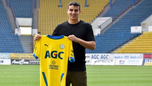 Matías Succar jugará en el Teplice hasta el final de la temporada. (Foto: FK Teplice)