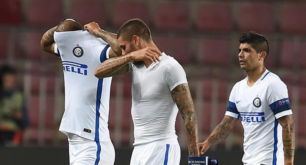 Inter de Milán y otro papelón en la Europa League. (Foto: EFE)