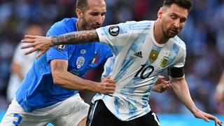 Italia fue goleado ante Argentina por la Finalissima 2022