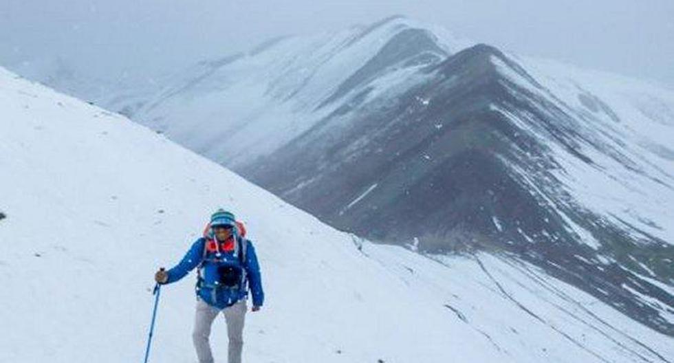 Un turista de nacionalidad coreana-estadounidense murió por un probable cardiaco cuando recorría el trayecto a la montaña de Winikunka o Siete Colores. (Foto: Andina)