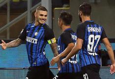 Inter goleó 3-0 a la Fiorentina en la primera fecha de la Serie A