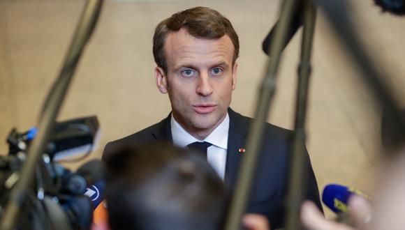 El presidente de Francia, Emmanuel Macron. (Foto: EFE)