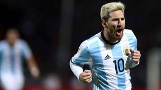 Lionel Messi abrió el marcador tras remate desviado en Giménez