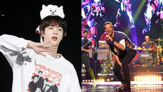 Jin de BTS: El ídol se hizo presente en el concierto de Coldplay e interpretaron ‘The Astronaut’