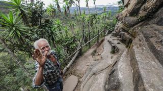 Don Alberto, el artista ermitaño que esculpe las rocas de una montaña en Nicaragua
