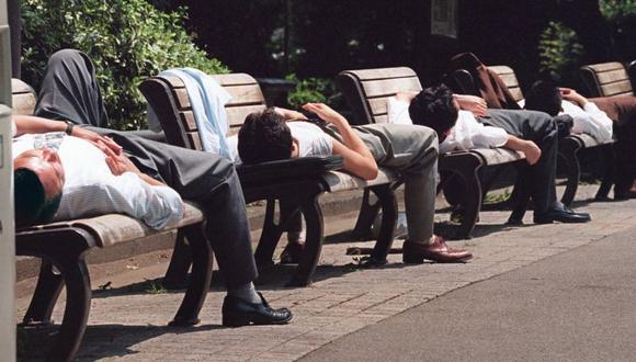 De acuerdo con una encuesta realizada en Japón en 1989, casi el 46% de los jefes de secciones y 66% de los jefes de departamentos en las compañías grandes pensaban que morirían de tanto trabajar. (Foto: Getty Images)