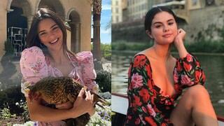 Kendall Jenner y el detalle en su look de Pascua que originó comparaciones con Selena Gomez