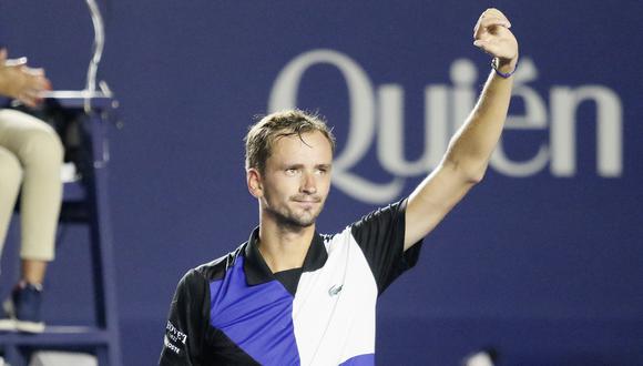 Daniil Medvedev es el número uno del ránking mundial. (Foto: Reuters)