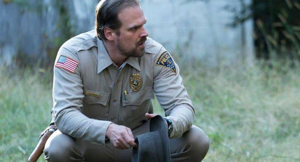  David Harbour es sheriff Jim Hopper en 'Stranger Things'  (Foto: Netflix)