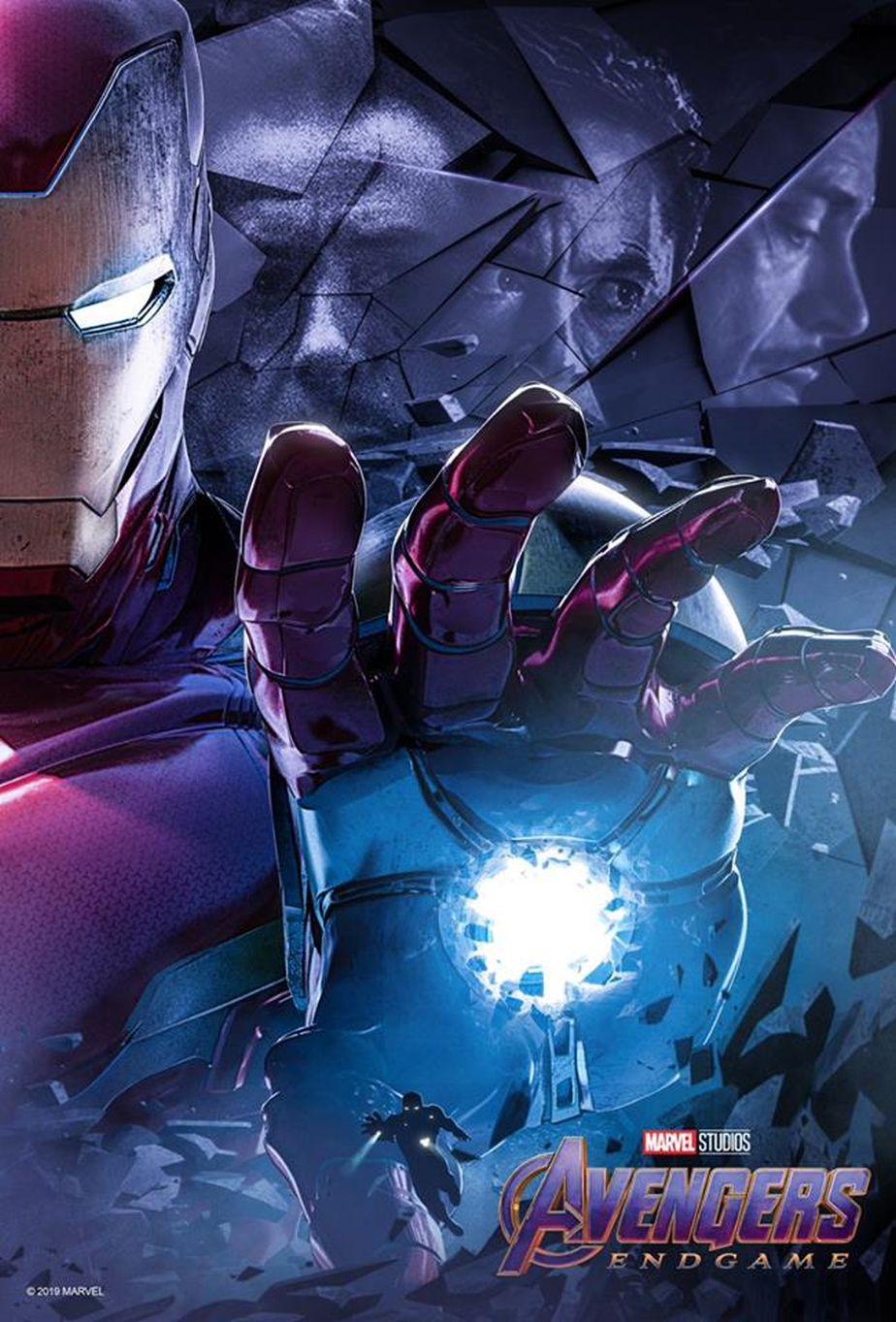 Iron Man en el afiche post-endgame publicado por Marvel. (Foto: Marvel Studios)