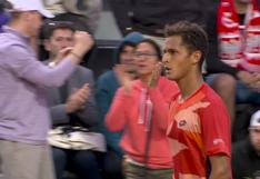 Juan Pablo Varillas y su sentida celebración tras avanzar en Roland Garros | VIDEO