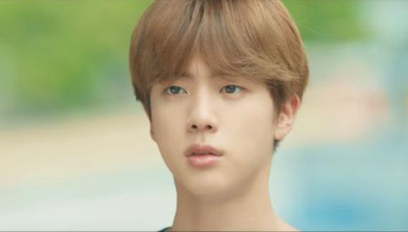 Jin en el adelanto de "Love Yourself". (Foto: Captura de YouTube)