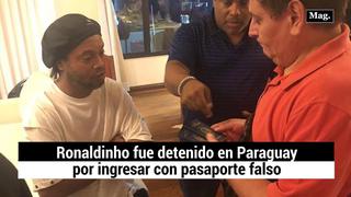 ¿Por qué fue detenido Ronaldinho Gaúcho en Paraguay?