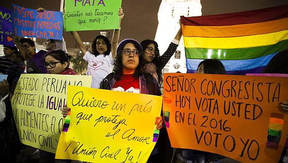 El proyecto de la uni&oacute;n civil homosexual fue rechazada por la Comisi&oacute;n de Justicia. (Foto: Archivo El Comercio)