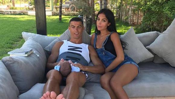 Cristiano Ronaldo confirma el embarazo de su novia Georgina Rodríguez. (Foto: Instagram)