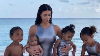 Kim Kardashian enternece a sus seguidores con mensaje a sus hijos en Instagram 