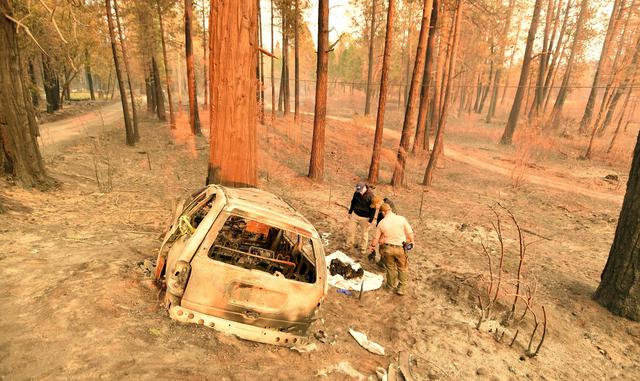 California busca a más de 200 desaparecidos por los incendios Camp Fire. (AFP).