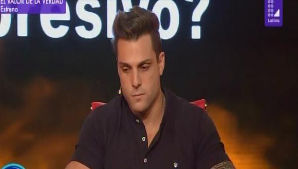 Nicola Porcella se presentó en "El valor de la verdad". (Foto: Captura Latina)