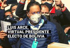 Bolivia: Luis Arce tomará las riendas de un país polarizado y en crisis económica