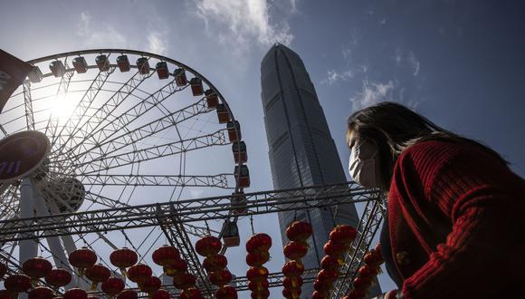 En 2022, Hong Kong recibió solamente 600.000 visitantes, menos de 1% del total de 2018. (Foto: ISAAC LAWRENCE / AFP)