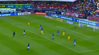 América vs. Cruz Azul: 'Águilas' marcaron este golazo en 'Clásico Joven'