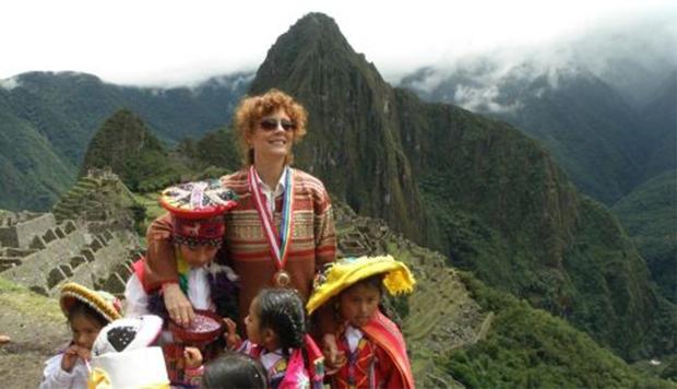 Susan Sarandon visited Machu Picchu in 2010. (Photo: El Comercio)