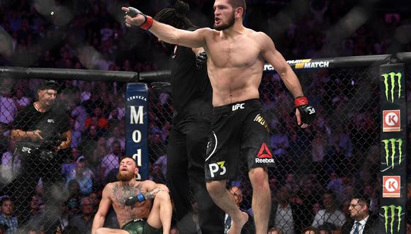 Khabib Nurmagomedov criticó a Conor McGregor tras su derrota por KO ante Dustin Poirier | Foto: UFC