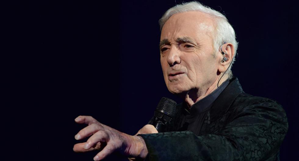 Charles Aznavour nos presenta Encore, su nuevo álbum. (Foto: Photolure)