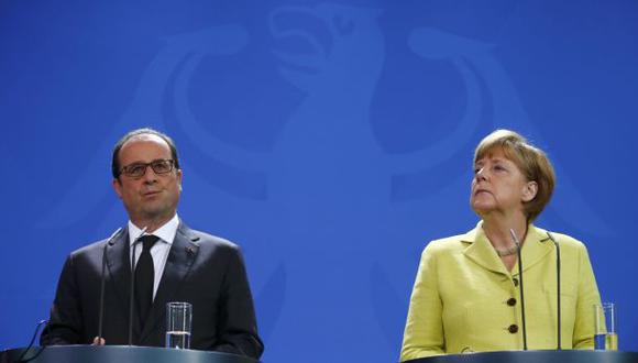 Grecia: Merkel y Hollande piden cumbre europea extraordinaria