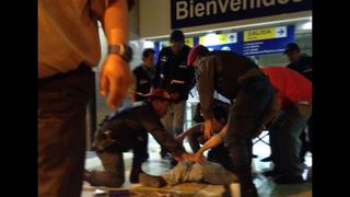 Metropolitano: borrachos dan golpiza a trabajador de estación