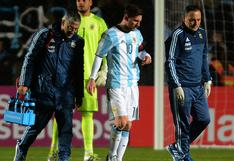 Argentina: Messi se lesionó y preocupa a todos en Copa América Centenario