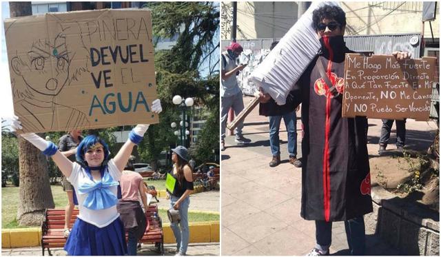 Fans del anime portaron carteles o utilizaron cosplays de sus personajes favoritos. (Foto: Facebook)