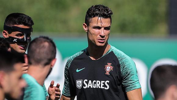 Cristiano Ronaldo viene entrenando con Portugal pensando en la UEFA Nations League. (Foto: AFP)