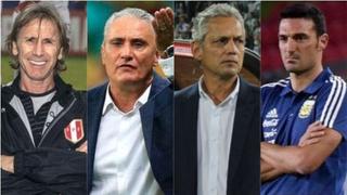 Gareca, Tite, Scaloni y Rueda repiten semifinales de Copa América como en 2019