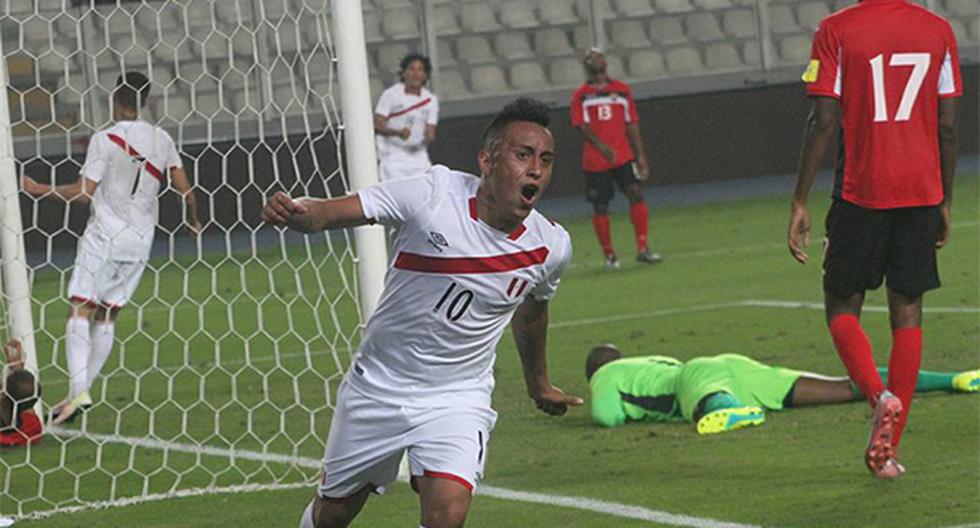 Perú vs Trinidad y Tobago: Christian Cueva y Beto Sa Silva anotaron. (Foto: Carlos Sipán)