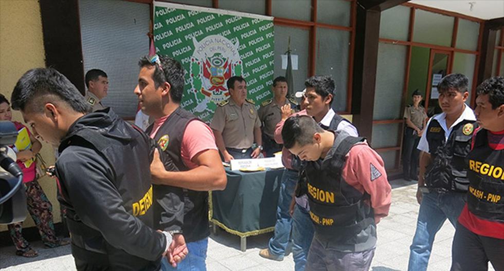 Capturan en Barranca a cabecillas de una banda de extorsionadores. (Foto: Andina)