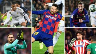 Con Messi a la cabeza: los jugadores con la valoración más alta de LaLiga Santander [FOTOS]