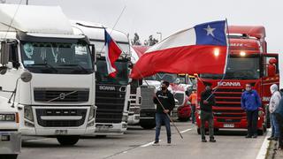  Chile: camioneros bloquean rutas en primer día de protesta por ataques en carreteras | FOTOS