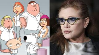 "Family Guy" tendrá 2 episodios más con voz de Carrie Fisher