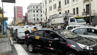 Centro de Lima: sábado caótico por cierre de vías