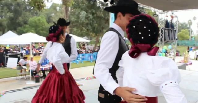 Las parejas  juntan su talento, la pasión por su tradición y los trajes típicos y brindaron un momento cálido a los amantes de la polka norteña mexicana. (Foto: Facebook)