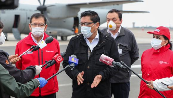 El premier Vicente Zeballos partió a Piura esta mañana. (Foto: @pcmperu)